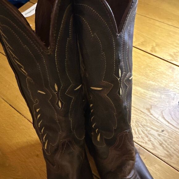 Dan Post leather cowboy boots 8.5 - Picture 6 of 6